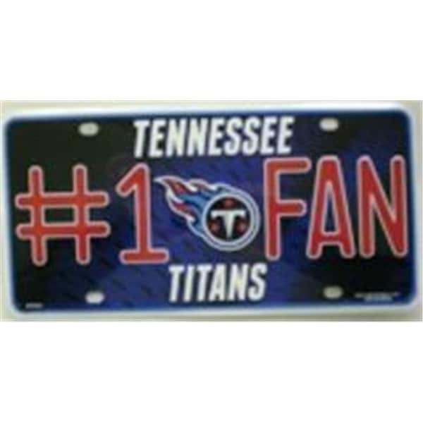 Rico Industries MTF0301 No.1 Fan Metal Tag - Tennessee Titans MTF0301 - main